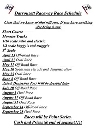 D RC 2013 Race Schedule.webp